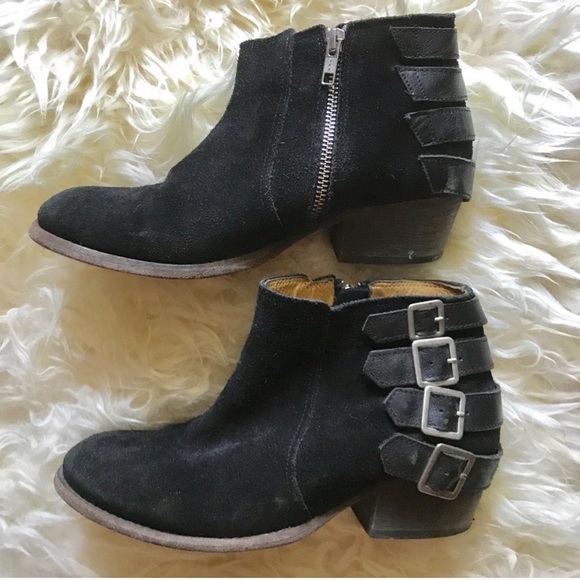 H by Hudson | “Encke” suede black boots | 38 - Picture 2 of 4